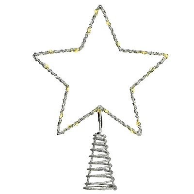 13.5" Open Star Tree Top with Dual Color® Lights