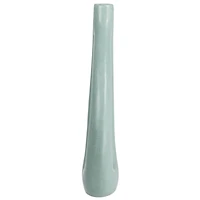 Hello Honey® Bloomingville 15" Matte Blue Stoneware Sculptural Vase