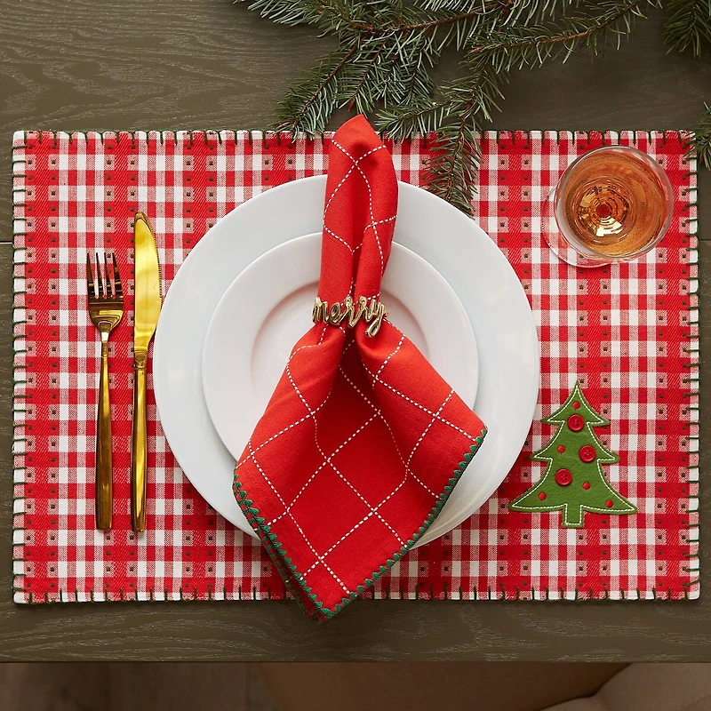 DII® Joyful Snowflakes Jacquard Napkins, 6ct.