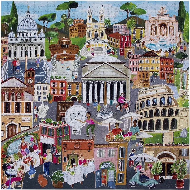 eeBoo Rome 1000 Piece Puzzle