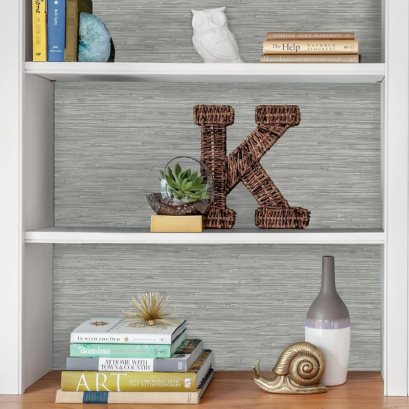 InHome Sisal Stone Peel & Stick Wallpaper