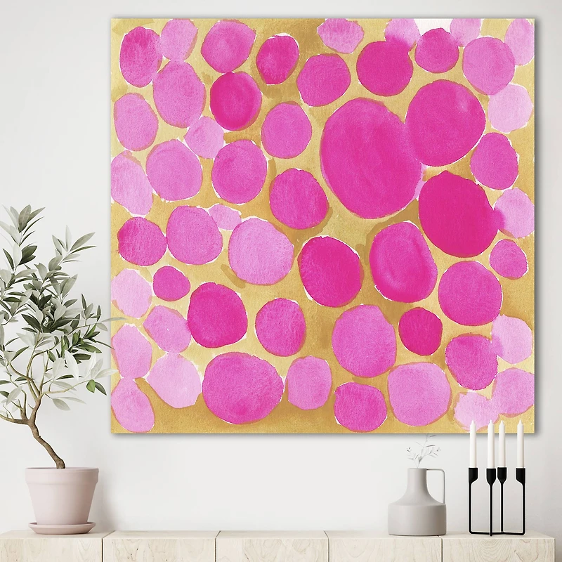 Designart - Pink Pebbles