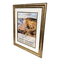 Home Champagne Gold Frame with Beveled Mat by Studio Décor