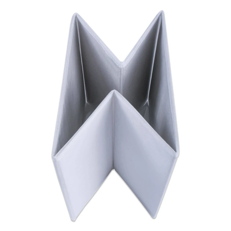 Solid White Nonwoven Square Cube Set