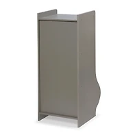 Badger Basket Woodgrain Gray Upright Storage Nook With Reversible Basket