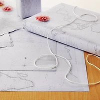 Black & White World Map Cardstock Paper by Recollections™, 12" x 12"