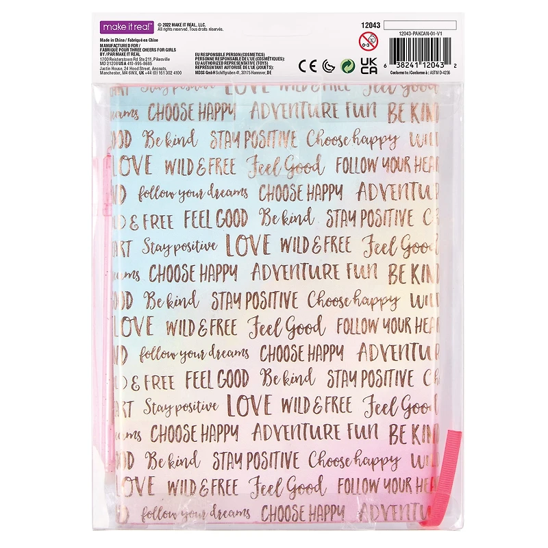 Make It Real 3C4G® Follow Your Heart Journal & Pen Set