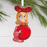 Hallmark Dr. Seuss's How the Grinch Stole Christmas!™ 4" Cindy-Lou Who with Ornament Blown Glass Ornament