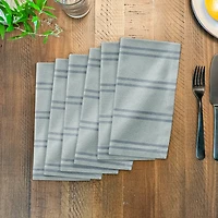 Double Stripe Cotton Twill Napkin