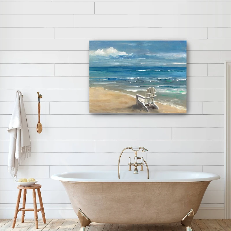 Solace Beach Canvas Giclee