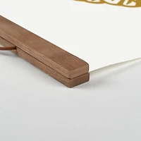 Designs Direct Sweet As Honey Hive Teak Hanging Canvas