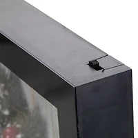 14" Black LED Merry Christmas Box Frame