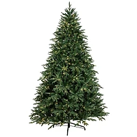 6.5ft. Pre-Lit Real Touch™ Ashburn Pine Artificial Christmas Tree, Warm White LED Lights