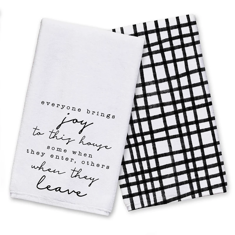 Joy in This House 16" x 25" Towel Set