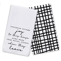 Joy in This House 16" x 25" Towel Set