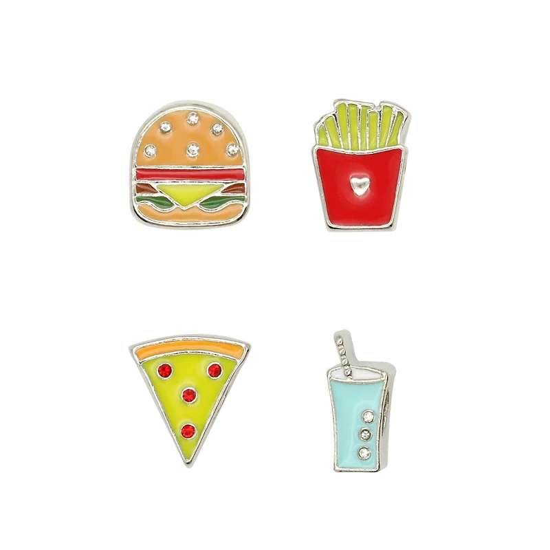 Fast Food Slide-On Charm Set by Bead Landing™