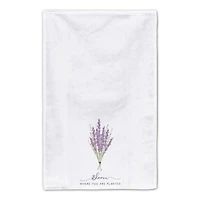 Bloom Where Planted Tea Towel - Set of 2