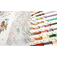 LetiStitch Feathery Wonder Counted Cross Stitch Kit