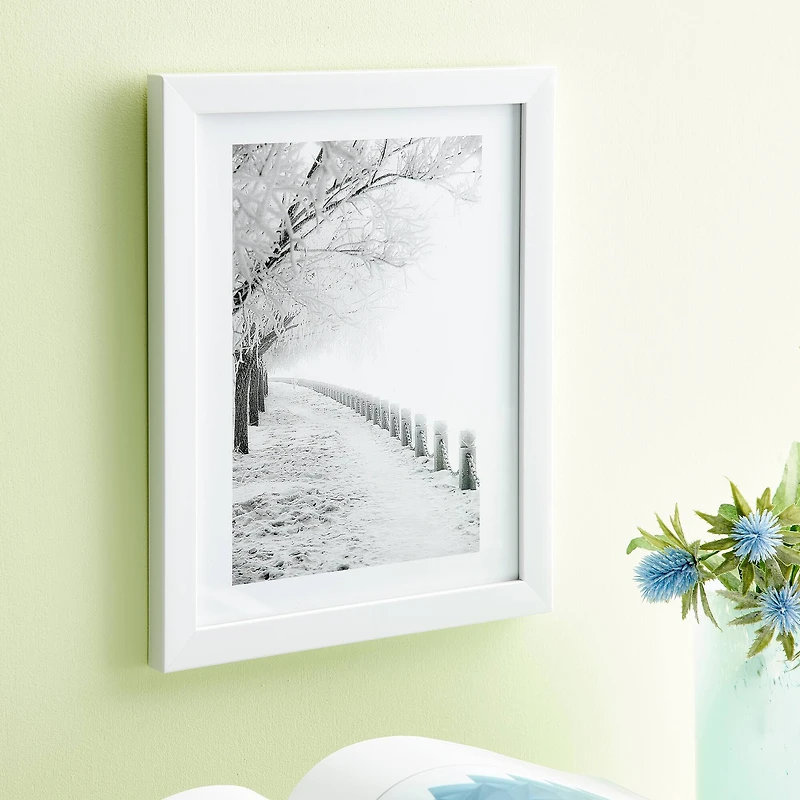 Aspect 8.5" x 11" White Narrow Frame by Studio Décor®