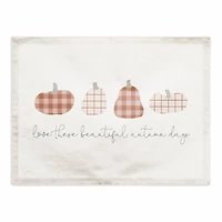 Beautiful Autumn Days Polyester Twill Placemat