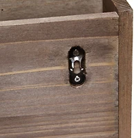 Elegant Designs Wood Caddy Organizer