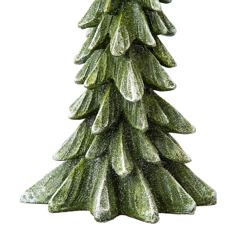 Glitzhome® 14.75" Green Christmas Tree Table Décor