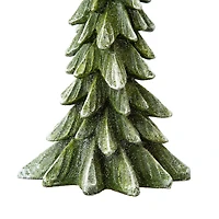 Glitzhome® 14.75" Green Christmas Tree Table Décor