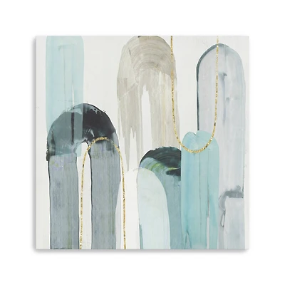 Blue Arches I Canvas Giclee