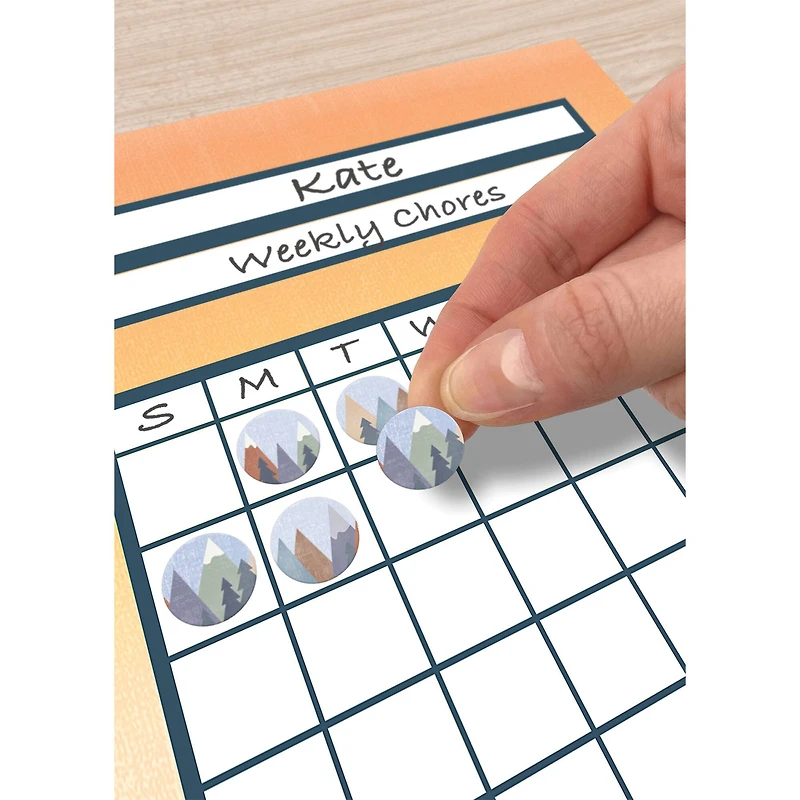 Teacher Created Resources® Moving Mountains Mini Stickers, 6 Packs of 378