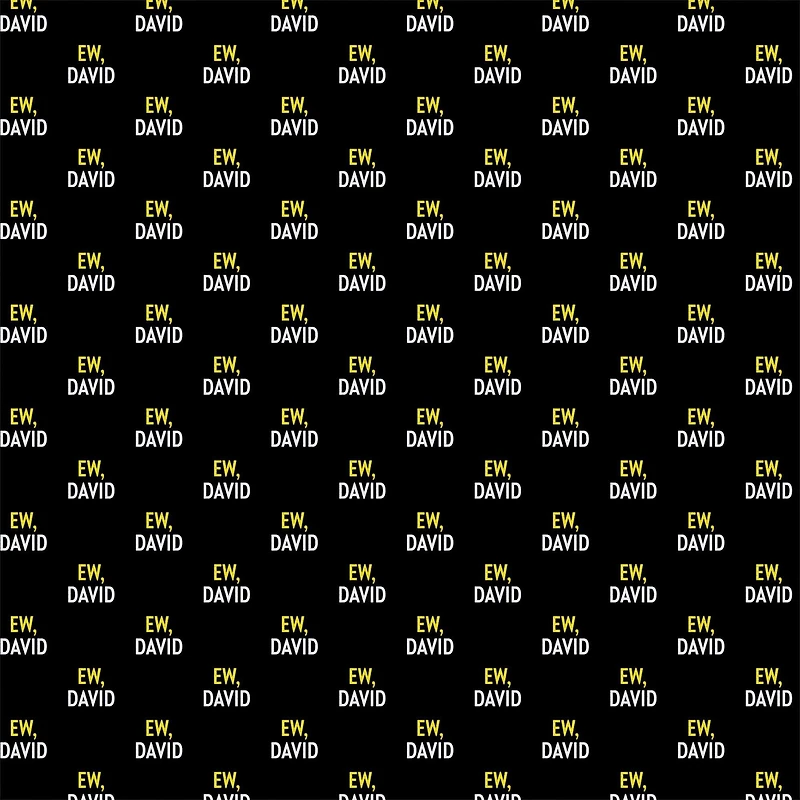 Schitt's Creek Ew David Precut Cotton Fabric