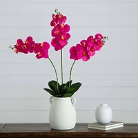 35" Beauty Pink Orchid Flower Stems, 3ct.