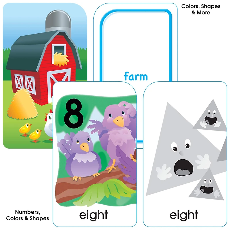 School Zone® 4-Pack Preschool Flash Cards