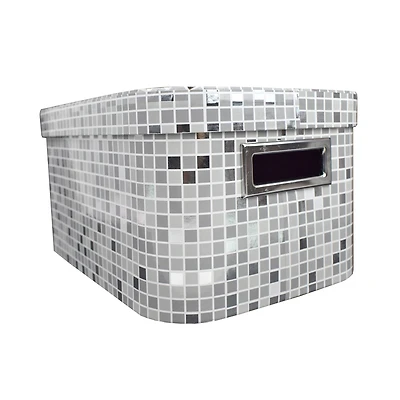 Disco Ball Decorative Box with Rounded Lid by Ashland
