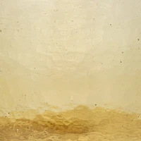 Hello Honey® Yellow & Whitewash Hammered Glass Jar with Mango Wood Lid