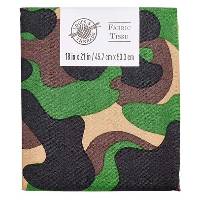 Camouflage Cotton Fabric by Loops & Threads®