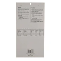 12 Packs: 56 ct. (672 total) 3" Iron-On White Flocked Collegiate Letters by Imagin8™