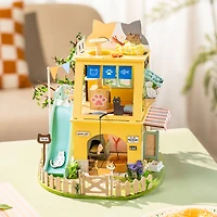 Rolife® Cat House DIY Miniature House Kit