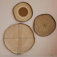 Hello Honey® Round Woven Seagrass Wall Basket Set