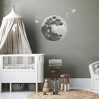 RoomMates Mr. Kate Moon Peel & Stick Wall Decals with Metallic Silver Ink