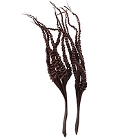 30" Dark Brown Dried Plant Palm Leaf Natural Foliage