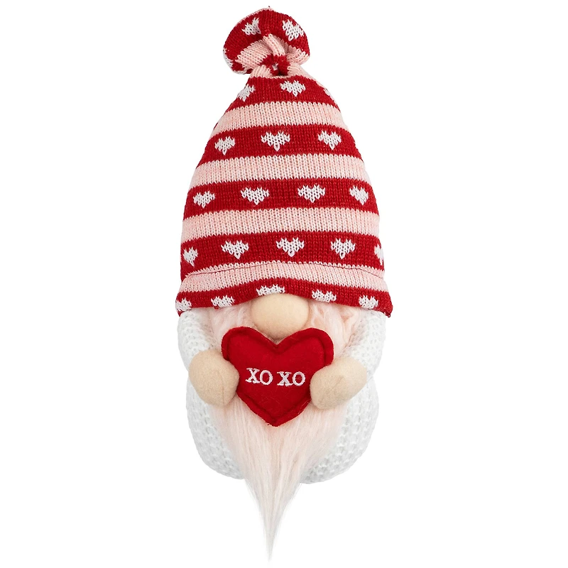 10" Plush XOXO Valentine's Day Gnome