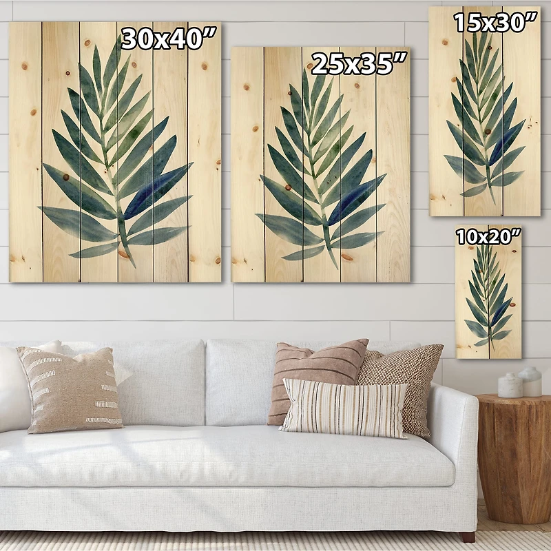 Designart - Tropical Green Leaf