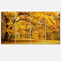 Designart - Golden Autumn Forest