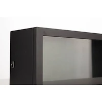 28" Front Loading LED Display Case with Glass Frame by Studio Décor®