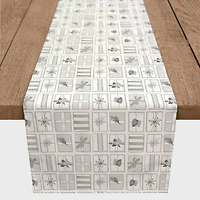 Silver Presents 16x90 Cotton Twill Runner