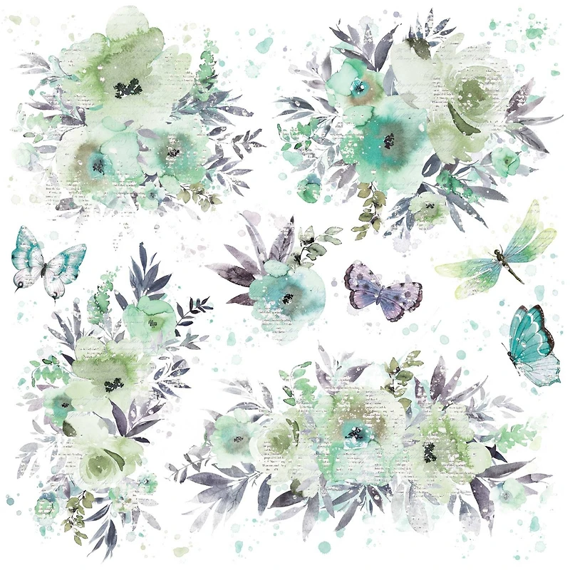 49 and Market ARToptions Viken Rub-On Transfer Sheet