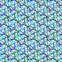 Fabric Editions White Puppy Bones Cotton Fabric