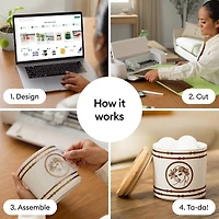 Cricut Explore® 4 in Seashell & Digital Content