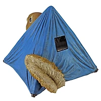 Design Toscano 6" Backyard Camper Squirrel Solar Statue