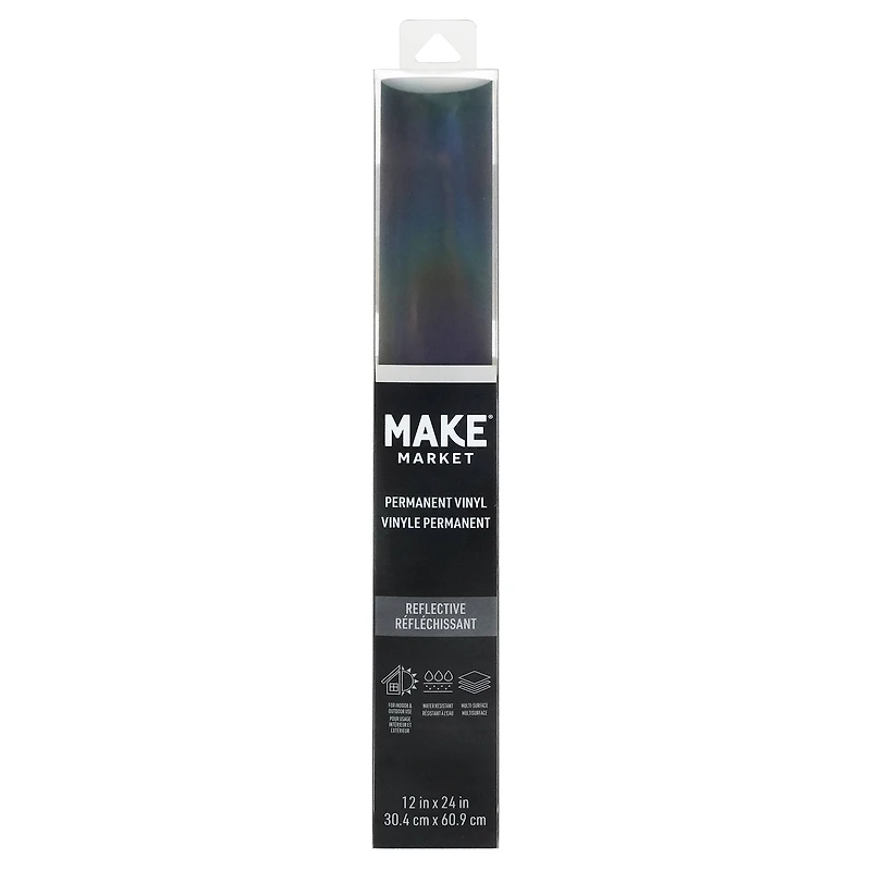 Reflective Oil Slick Permanent Vinyl by Make Market®